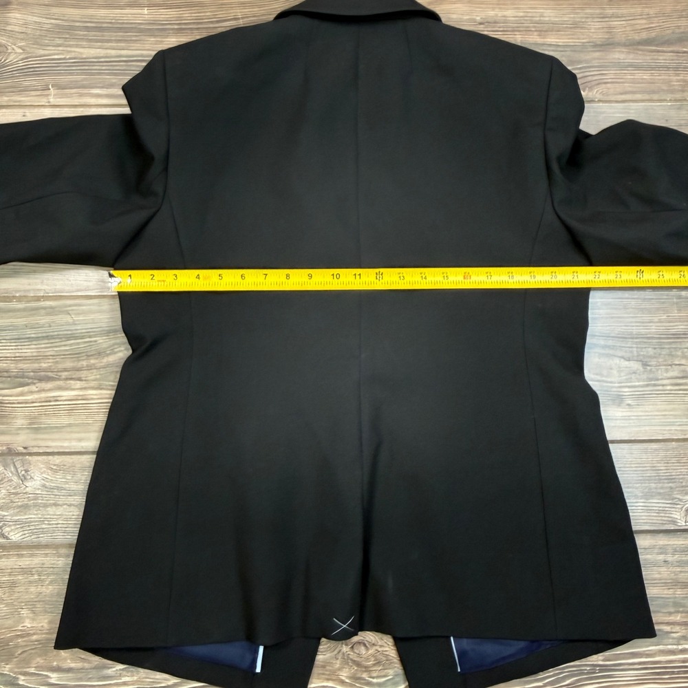 J.Crew Womens Size 16T Madelyn 4 Season Stretch Blazer Black Carreman NWT CD072 - Picture 9 of 12